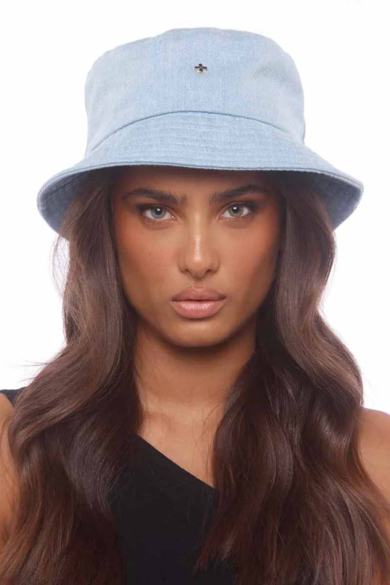 PETA + JAIN Bobbi Canvas Hat - Denim