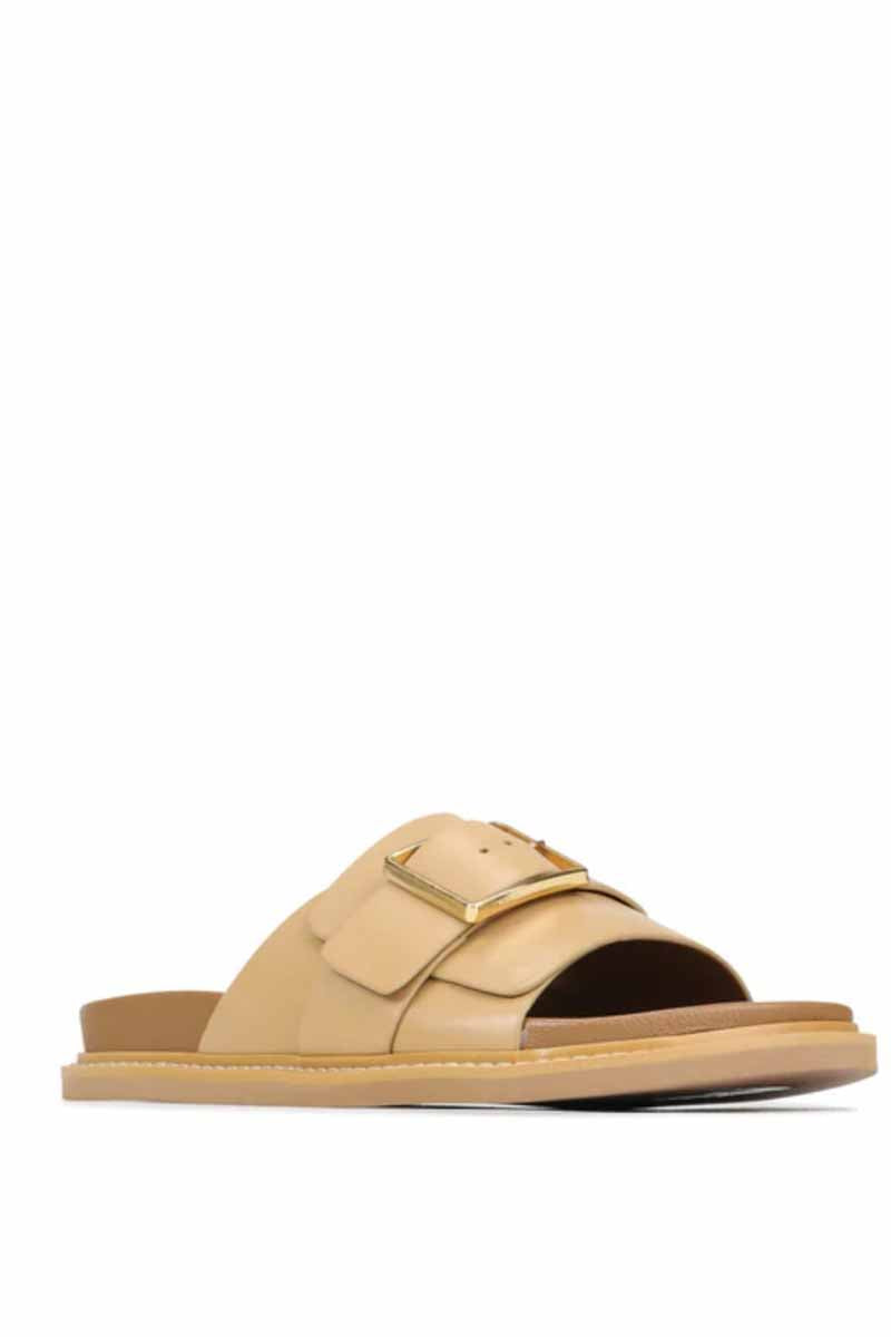 EOS Dede Leather Sandal - Tan