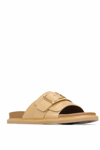 EOS Dede Leather Sandal - Tan