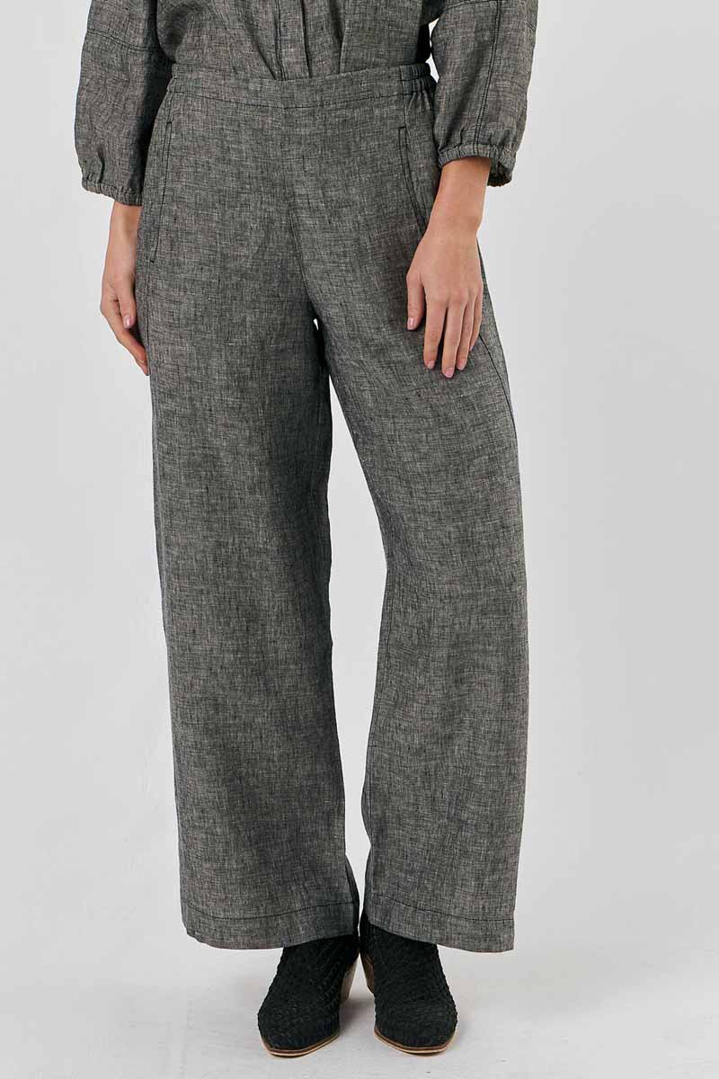 NATURALS BY O & J Pants GA398 - Carbon