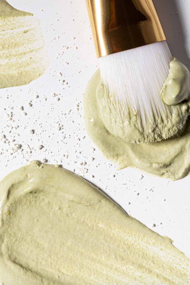 NINA BAILEY Matcha  Clay Mask & Brush Duo