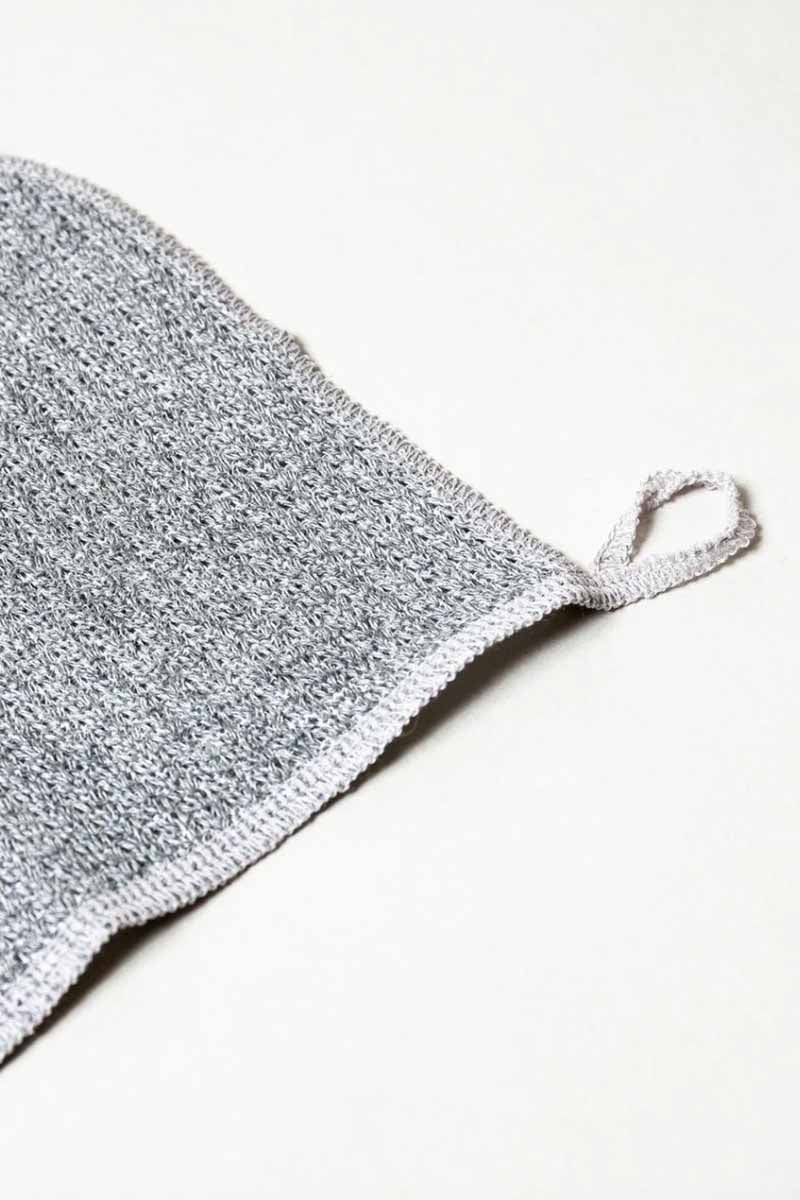 MORIHATA Binchotan Charcoal Face Scrub Towel