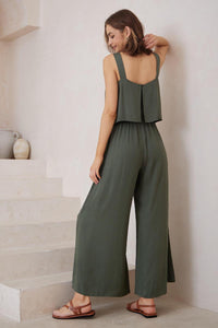 Pippa Jumpsuit -  Olive