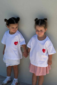 SŚAINT Kids Red Heart Tee