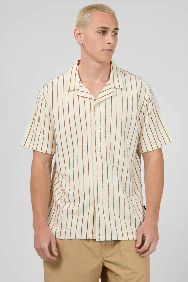 SILENT THEORY Studio Shirt - Natural