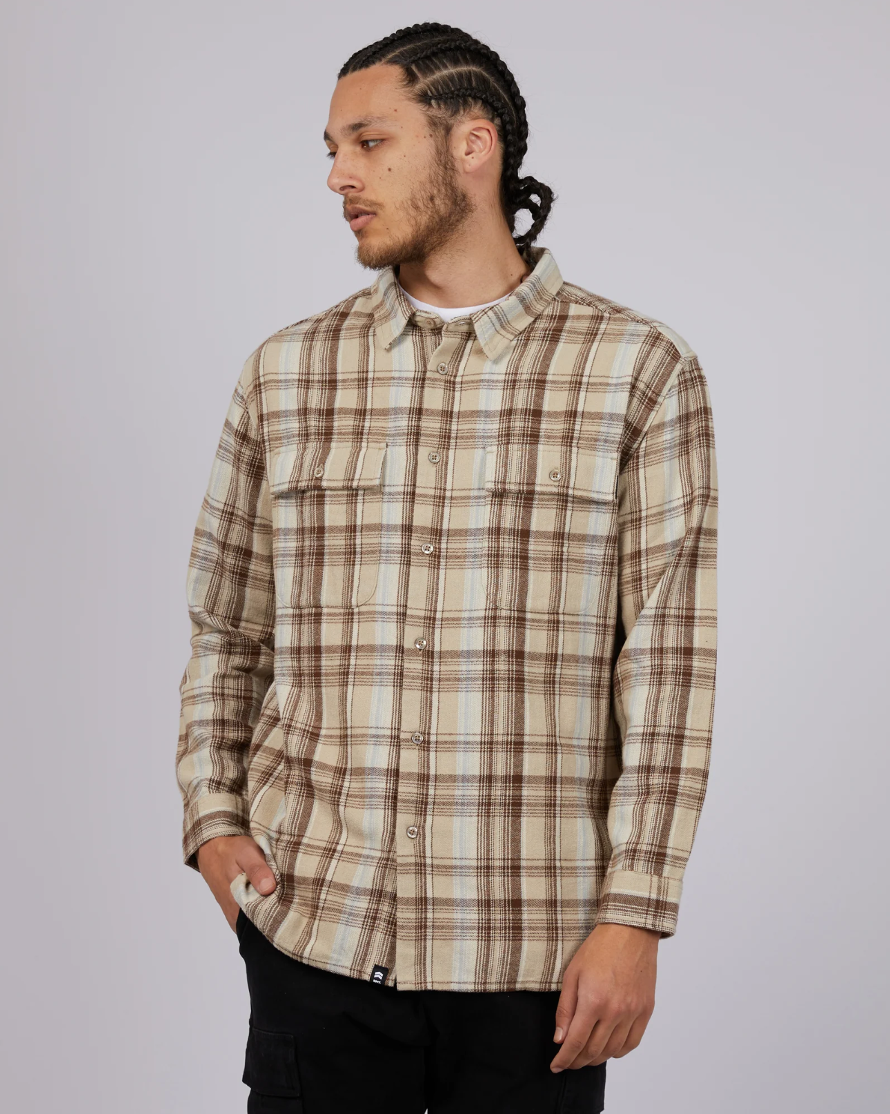 ST GOLIATH  Armitage L/S Shirt - Multi