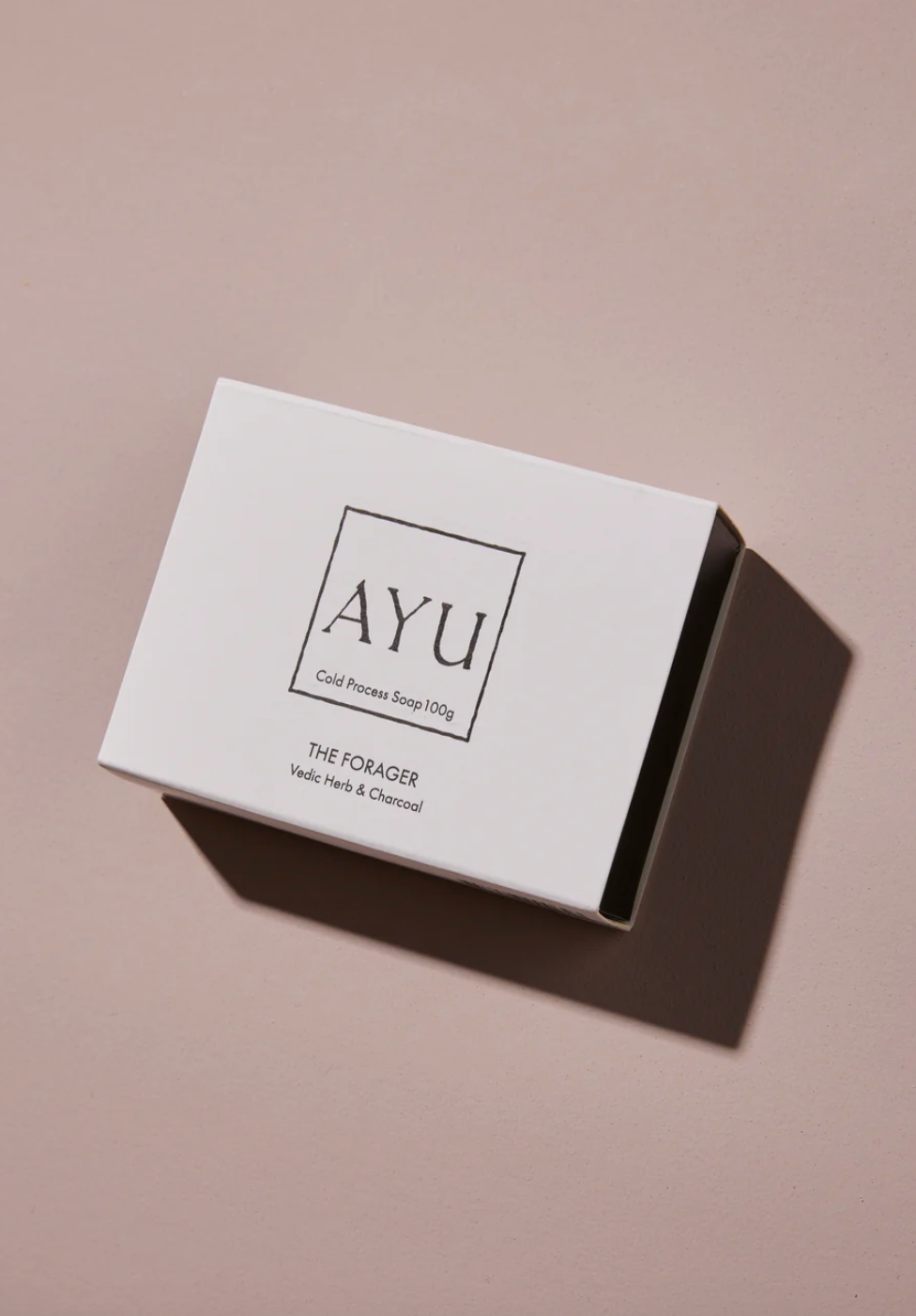 AYU The Forager - Vedic Herb & Charcoal Cold Process Soap