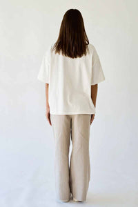 VANCE THE LABEL Vacance Oversized Tee - Cream