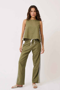 CARTEL & WILLOW Nadine Pant - Palm