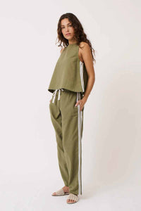 CARTEL & WILLOW Nadine Pant - Palm