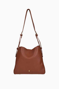 PETA + JAIN Otto Slouch Bucket Bag - Tan Grain