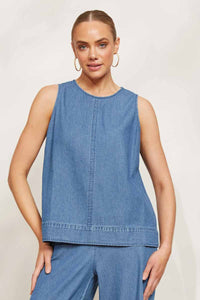 EB & IVE Playa Tank - Denim