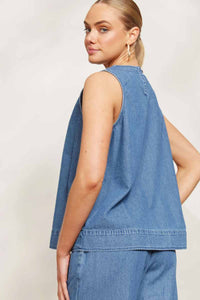 EB & IVE Playa Tank - Denim