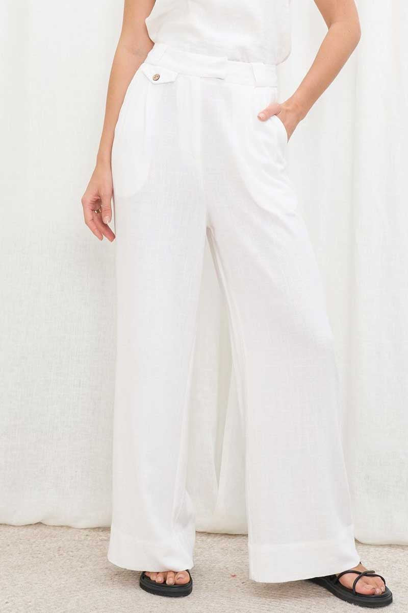 WITS THE LABEL Hudson Linen Pant – Cicada By Ayliah